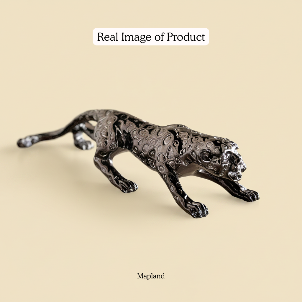 Prowling Panther Resin Figurine