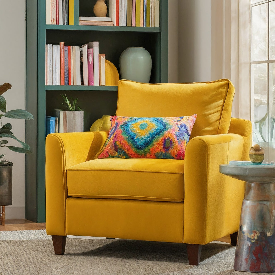 Joyful home interior designed with Indian artisan decor — Mapland Design Studio