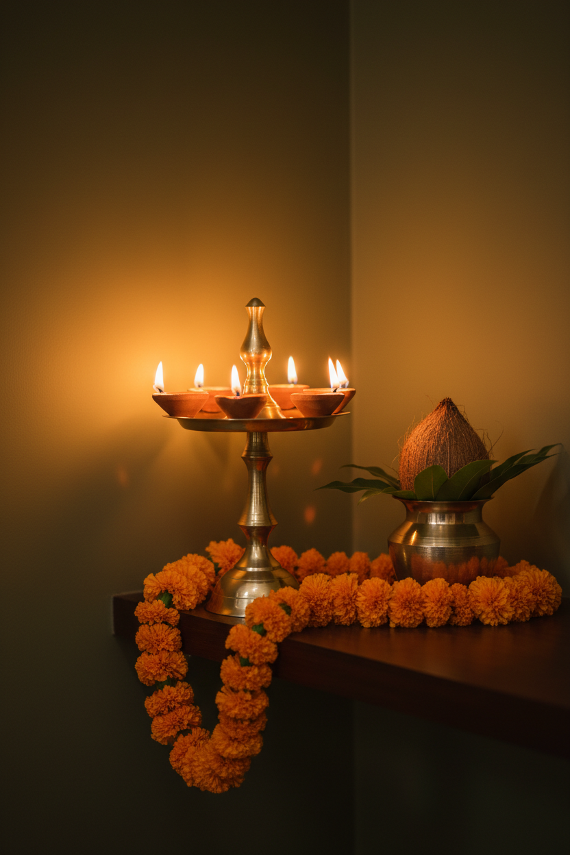 How to Style Your Pooja Space for Every Indian Festival — A Seasonal Guide