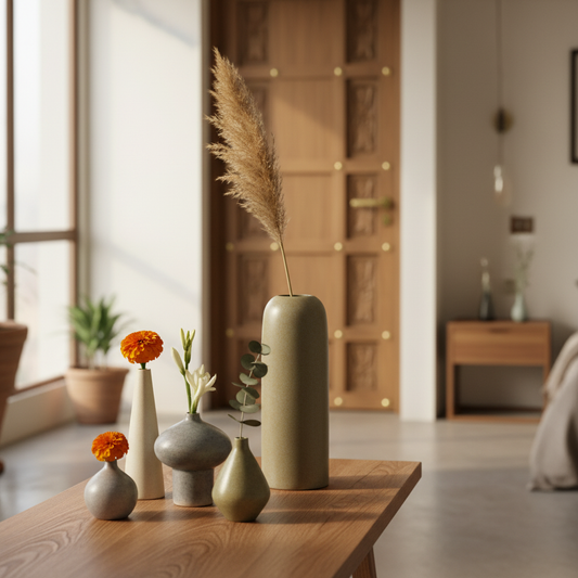 How to Style Ceramic Vases at Home: 7 Ideas for Indian Interiors (2026 Guide)