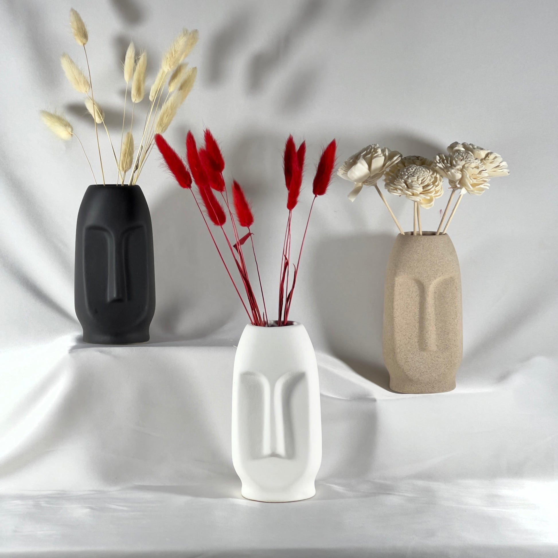 Tulip Vase Set of 3.