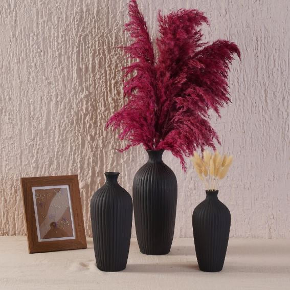Swirl Vase set of 3