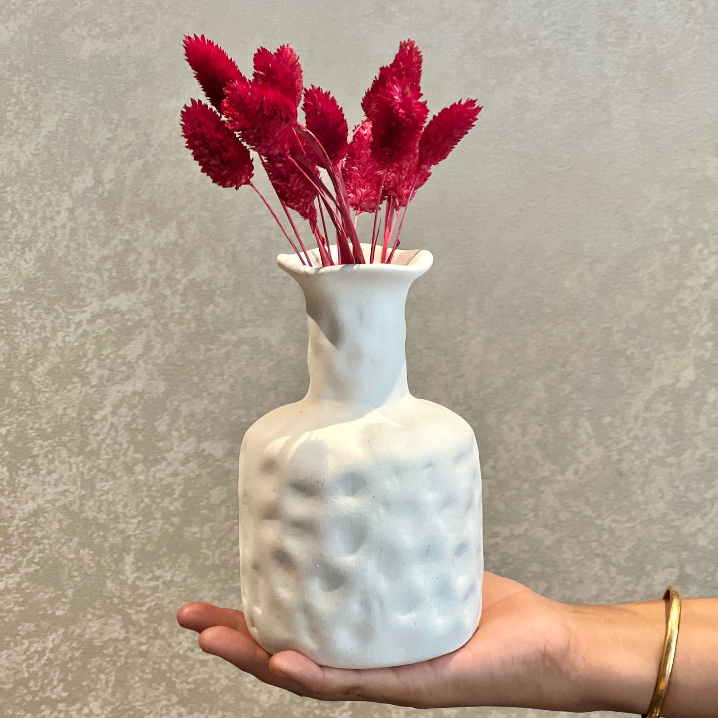 Dimpled Bloom Vase