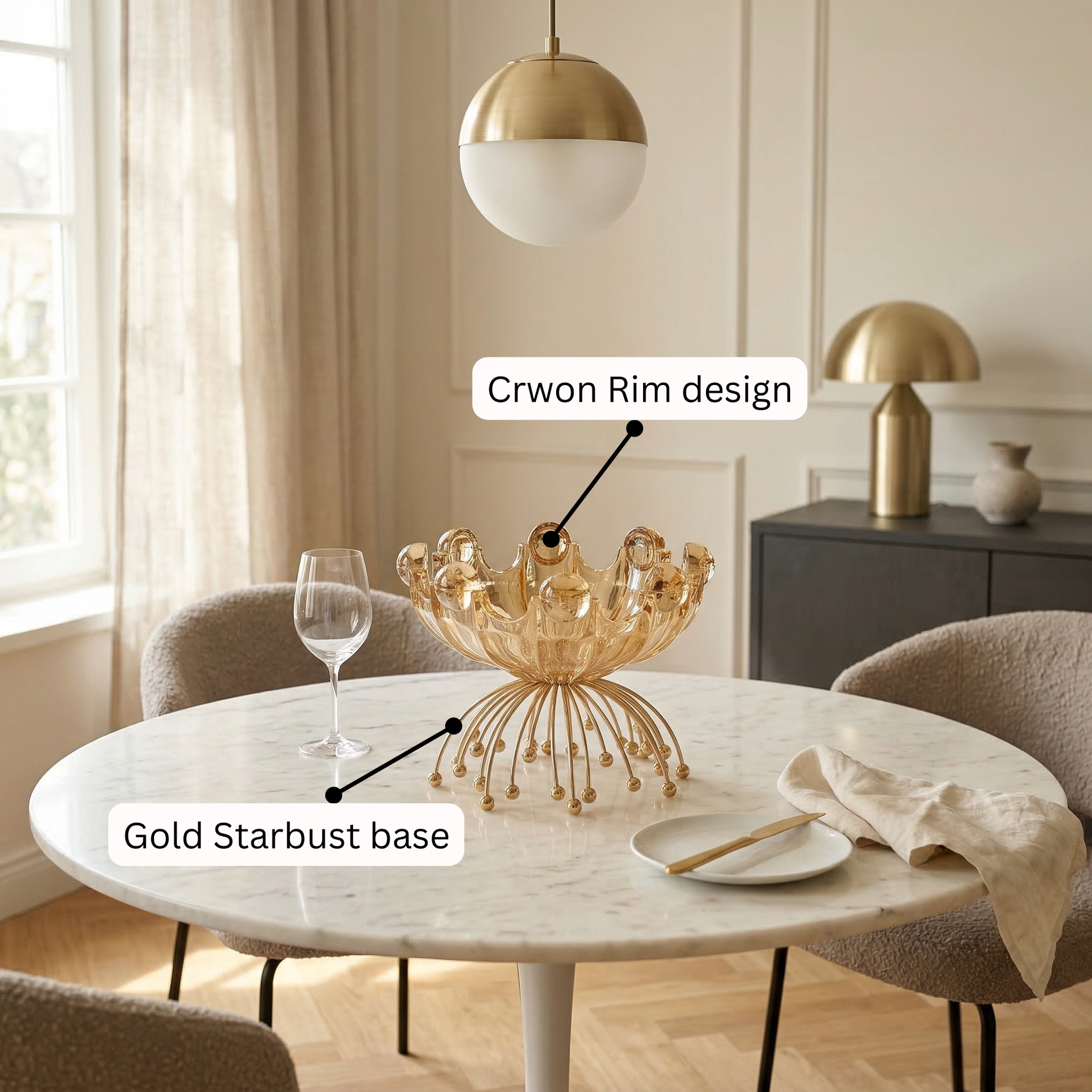 Crystal Fruit Bowl What Makes It Special - Materials and Features | Mapland