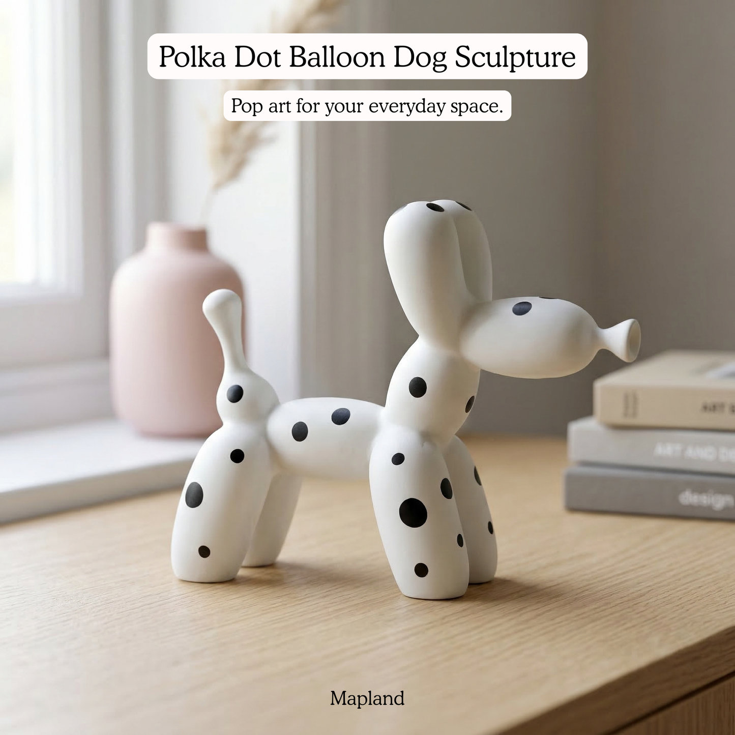 Balloon Dog Figurine -- decorative figurine, home accent decor | Mapland