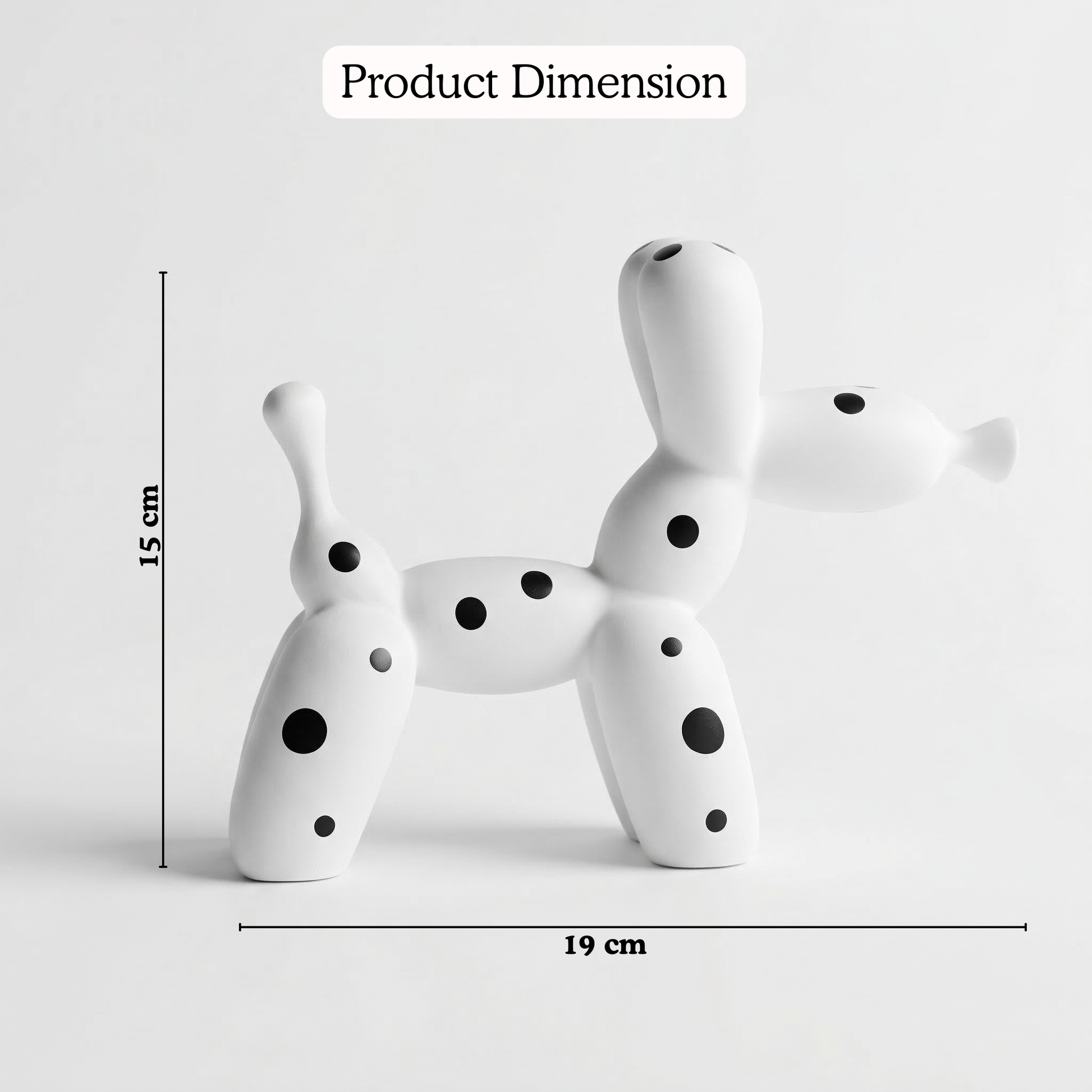 Balloon Dog Figurine -- decorative figurine, home accent decor | Mapland