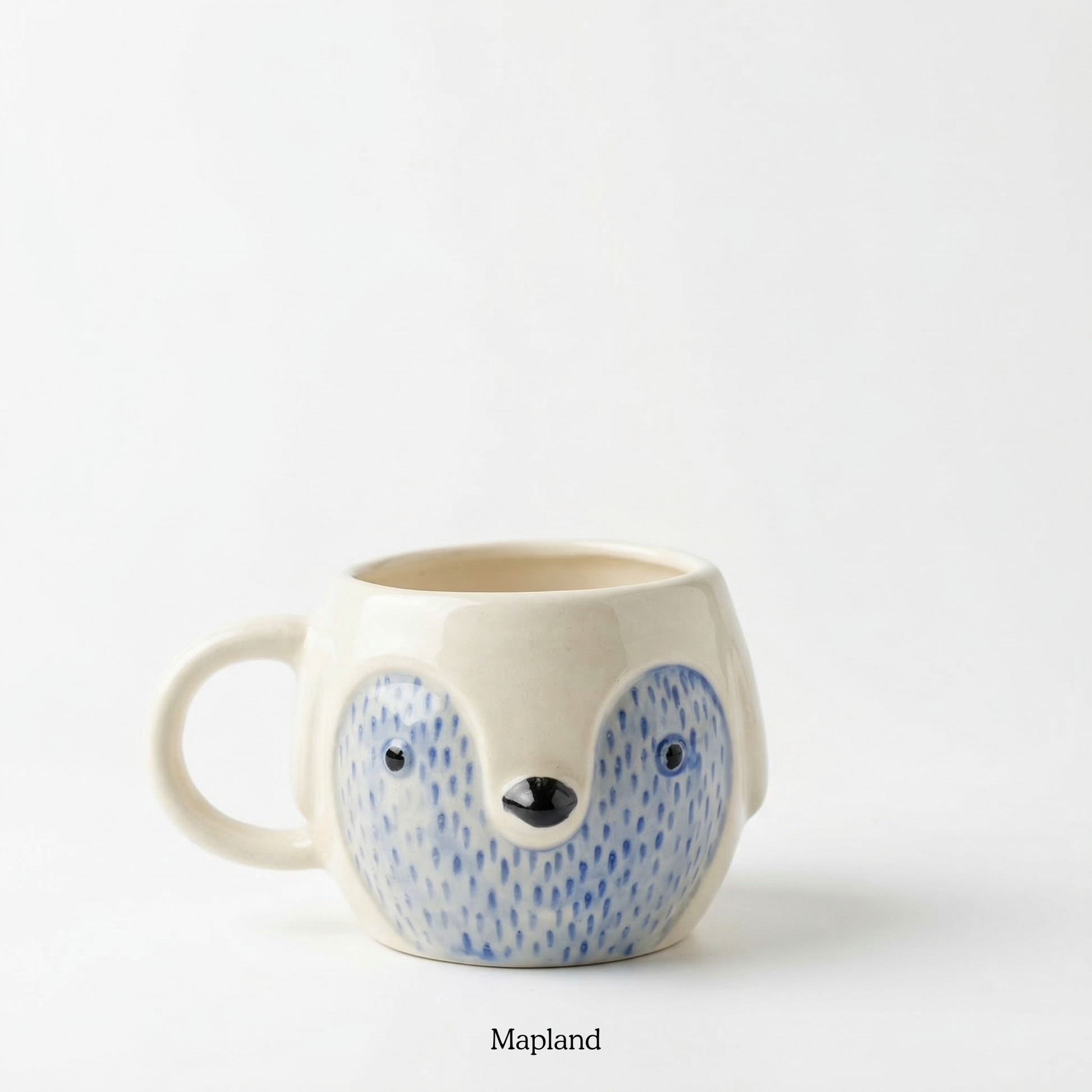 Bear Face Ceramic Mug - Mapland