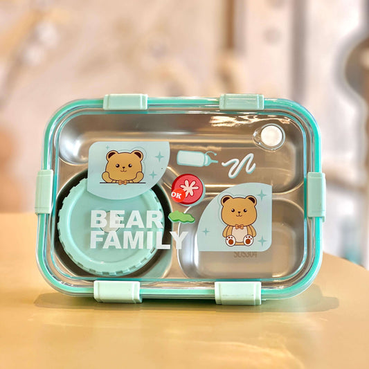 MintBento 2-Compartment Lunch Box with Dip Container