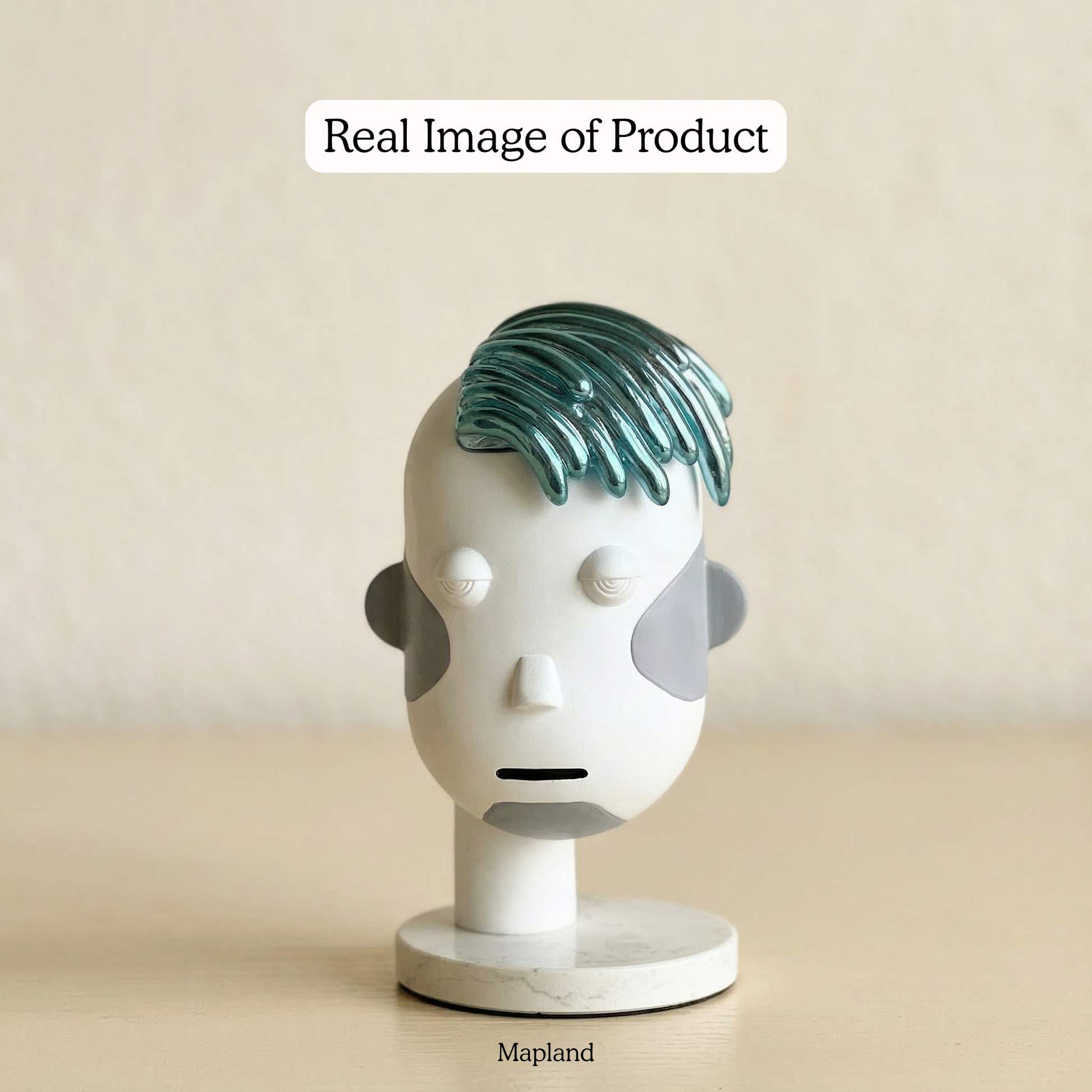 Bluehair Boy Figurine -- decorative figurine, home accent decor | Mapland
