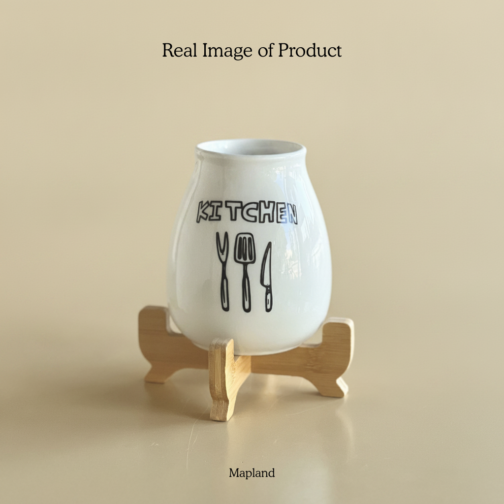 Ceramic Kitchen Utensil Holder
