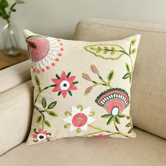 Bloom Haven Cushion Cover