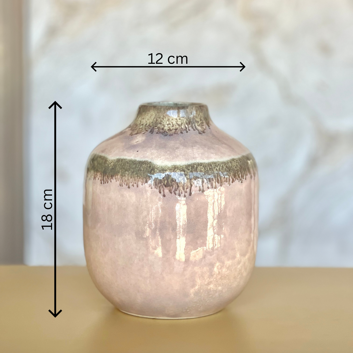 Mist Glaze Vase