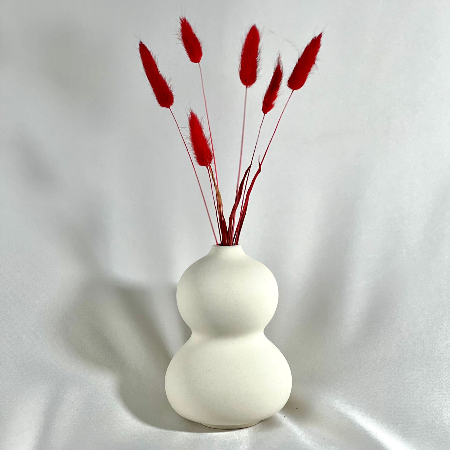 Gourd Harmony vase with Bunny Tails
