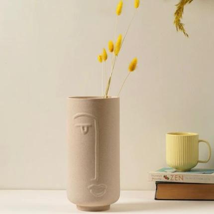 Ethereal Face Sculpt Vase