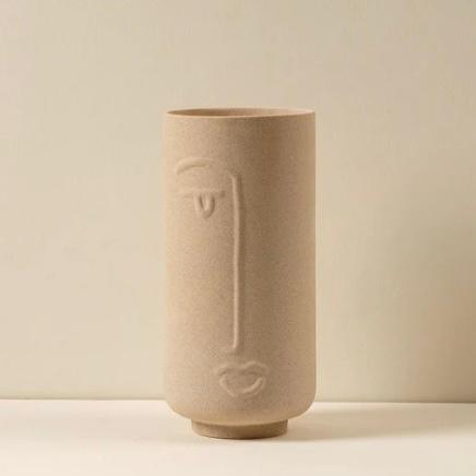 Ethereal Face Sculpt Vase