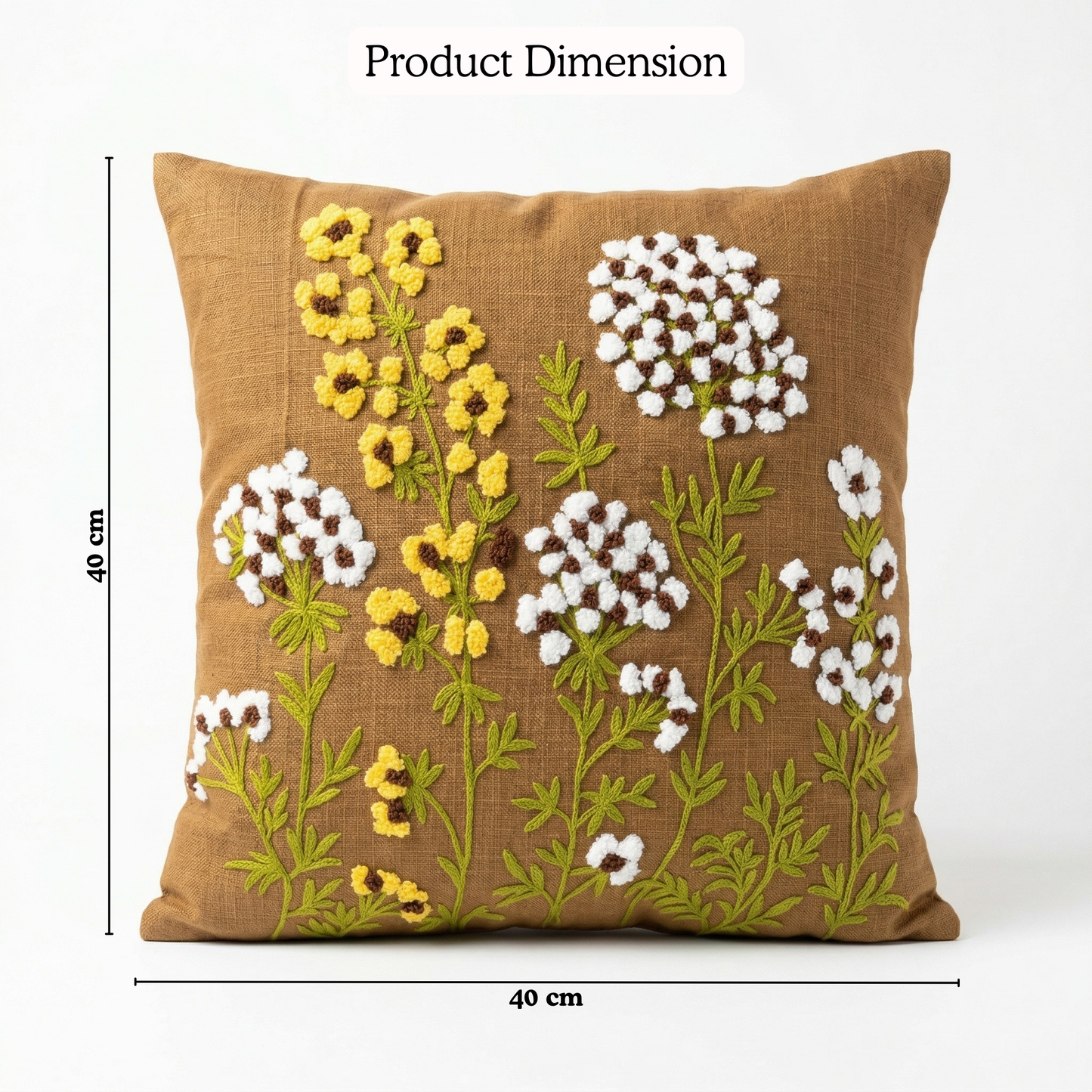 Floral Dreams Cushion Cover 16*16 Inches