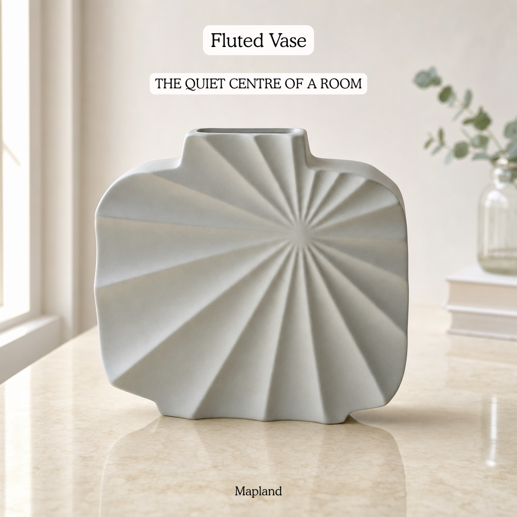 Fluted Vase