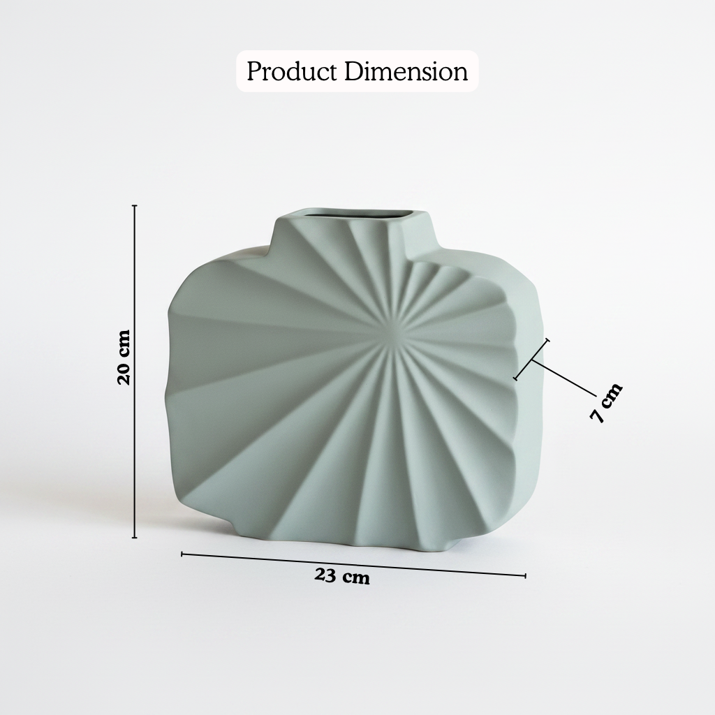 Fluted Vase