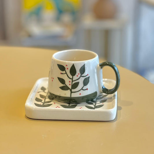 Leafline Cup with Sauccer - Mapland