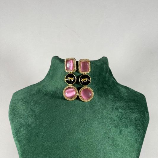 Indu Oxidized Earrings for Women – Ethnic Silver Imitation Jewery