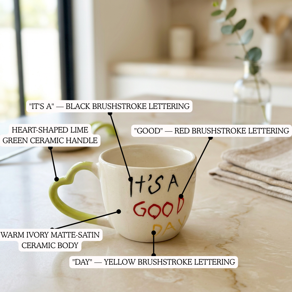 It's A Good Day Ceramic Mug - Mapland