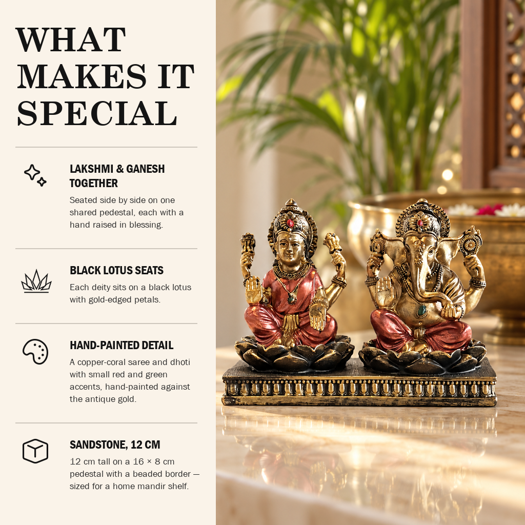 Lakshmi Ganesh sandstone idol what makes it special | Mapland