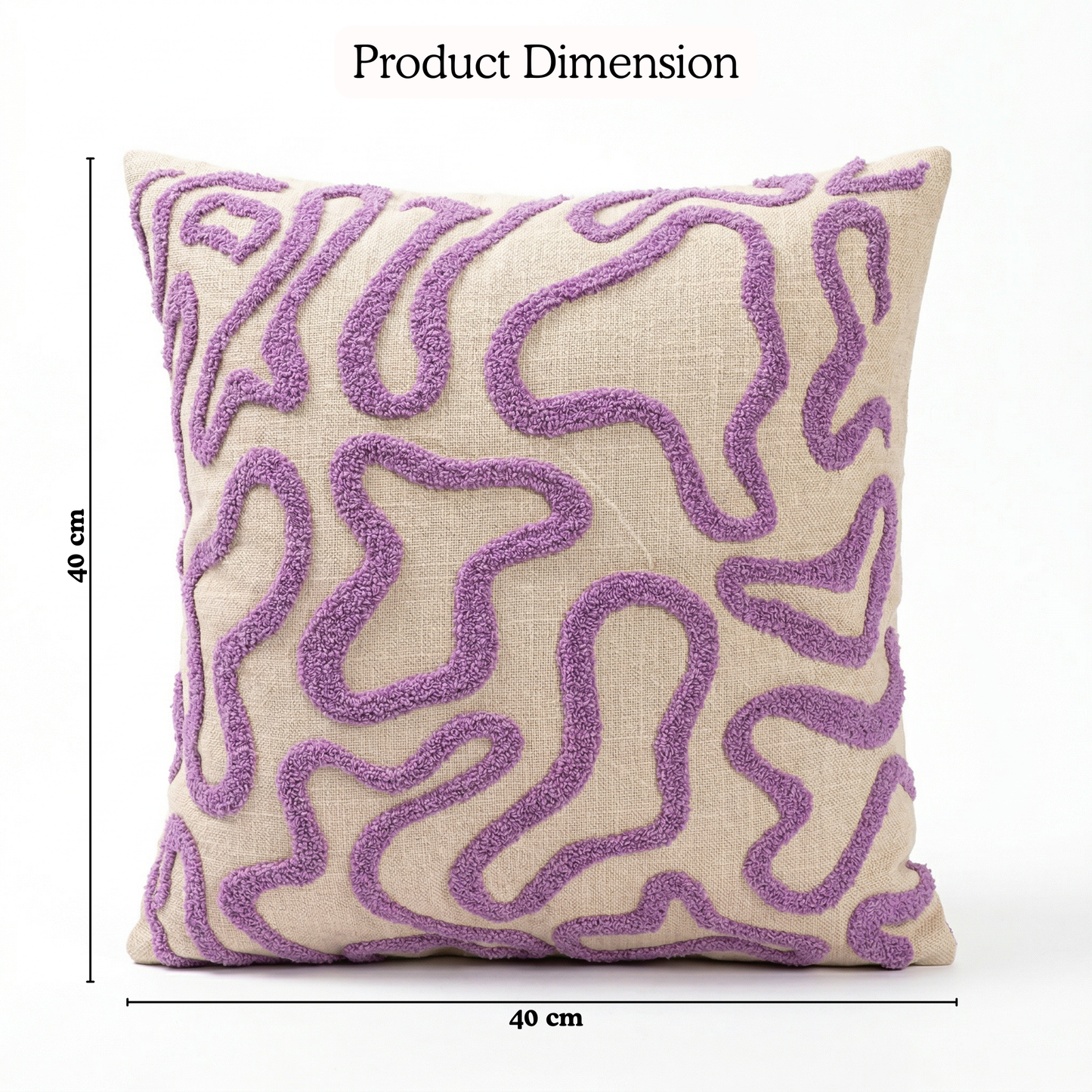 Lavender Drift Cushion Cover 16*16 Inches