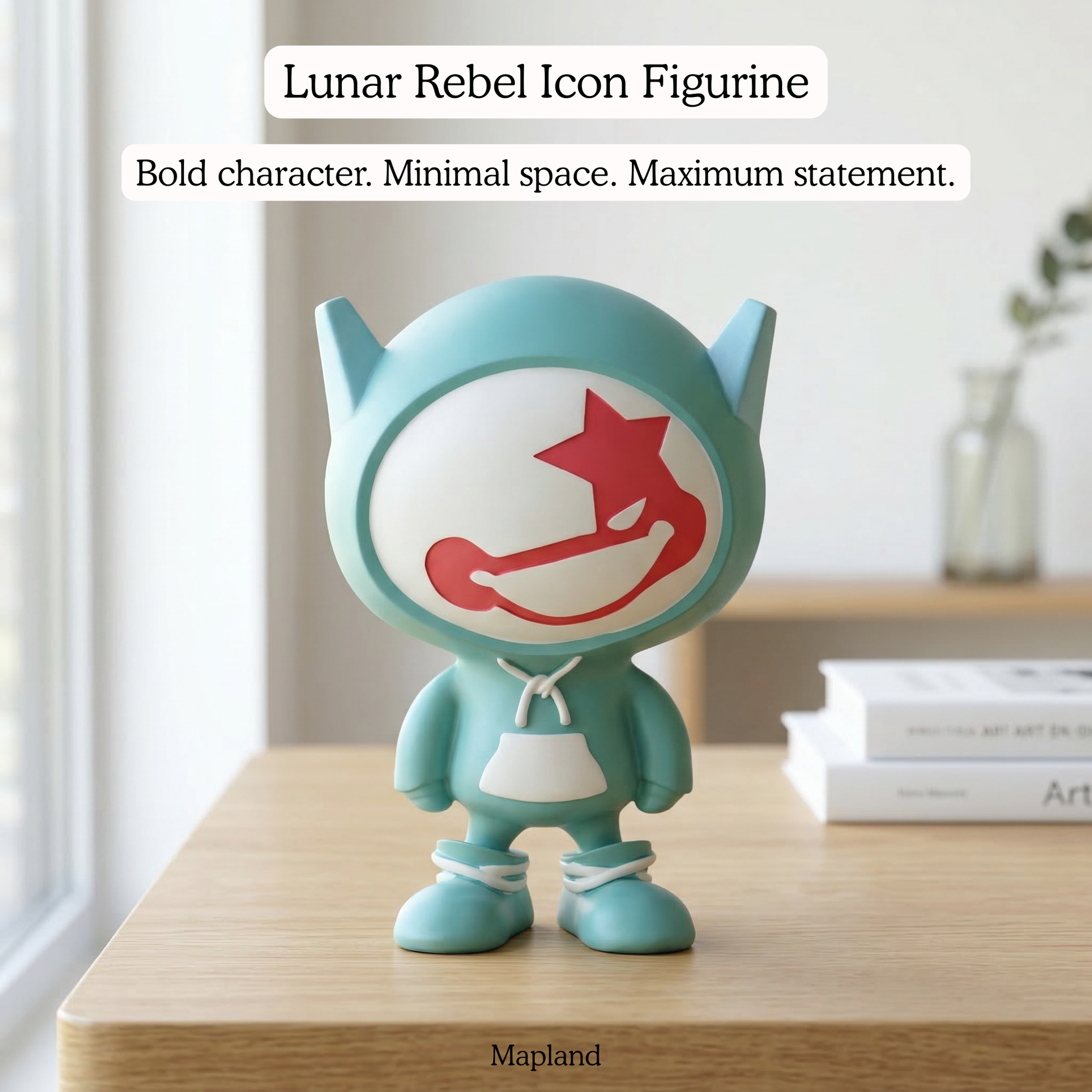 Lunar Rebel Icon Figurine -- decorative figurine, home accent decor | Mapland