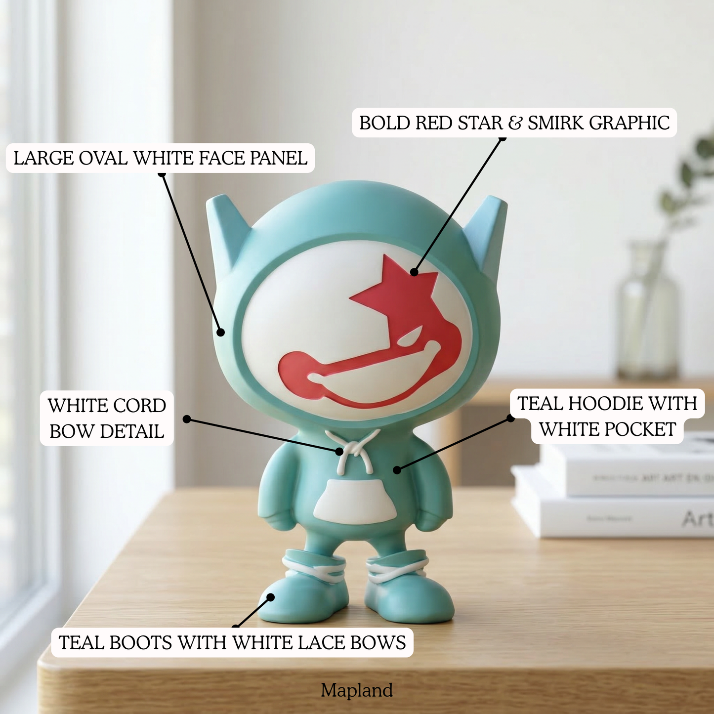 Lunar Rebel Icon Figurine -- decorative figurine, home accent decor | Mapland