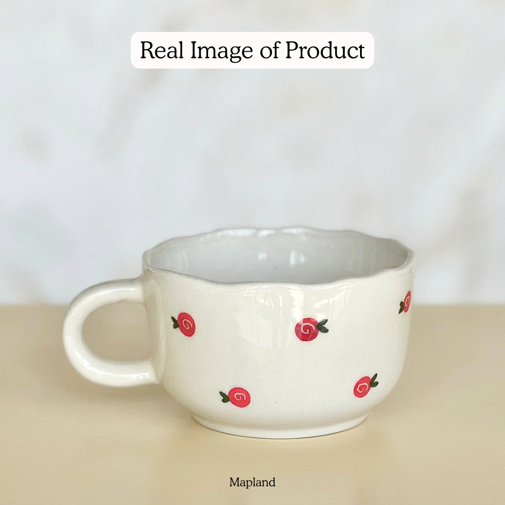 Mini Rose Ceramic Mug - Mapland