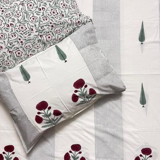 Morning Dew Double Bedsheet Set