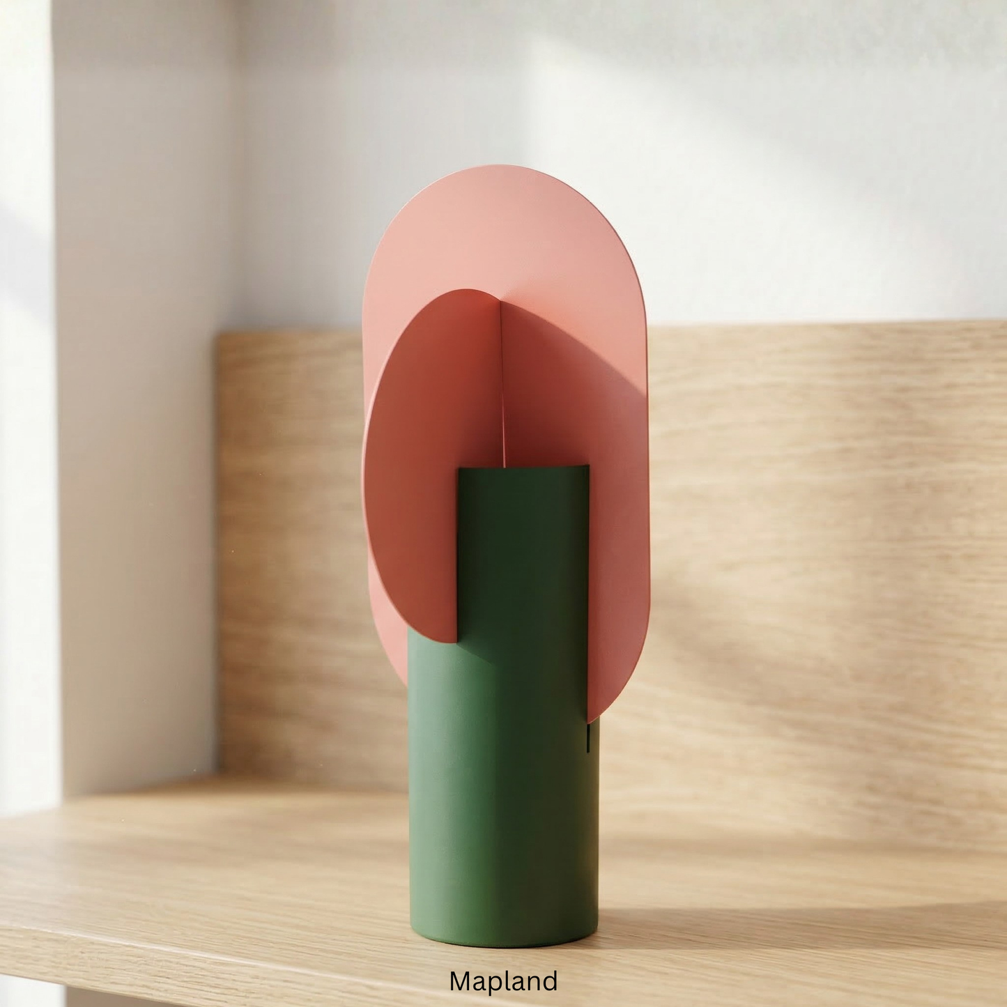 Modern Muse Metal Vase -- decorative home accent, resin home decor | Mapland