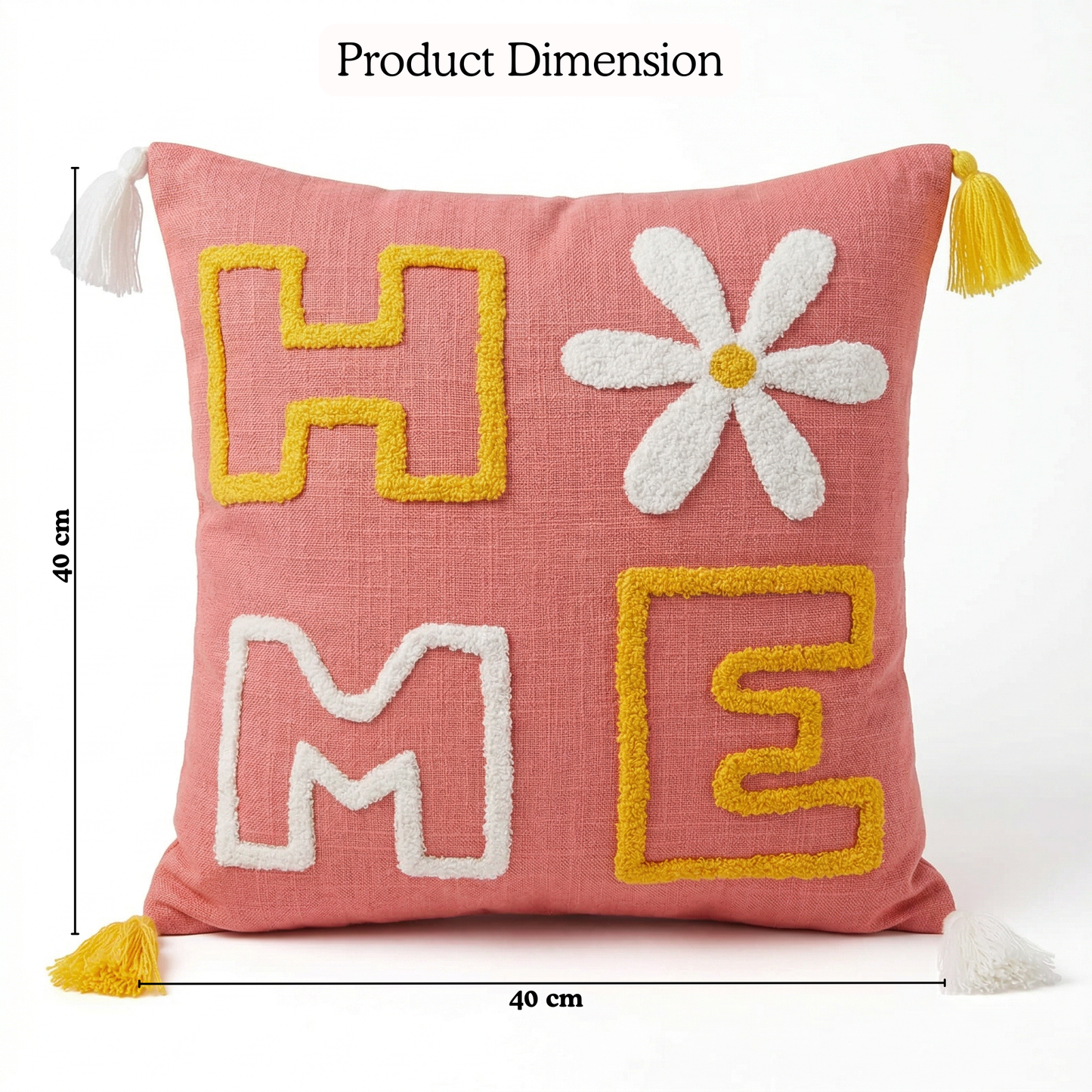 Pink Soft Delight Cushion Cover 16*16 Inches