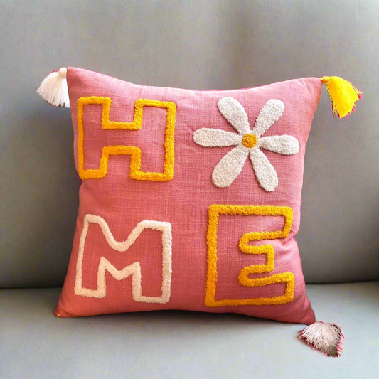 Soft Garden Delight Cushion Cover