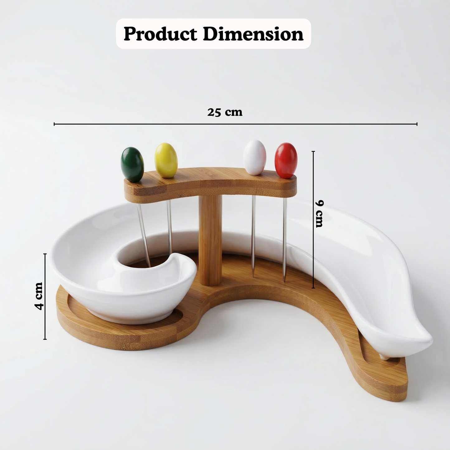 Kawa Bamboo Sushi Platter Set