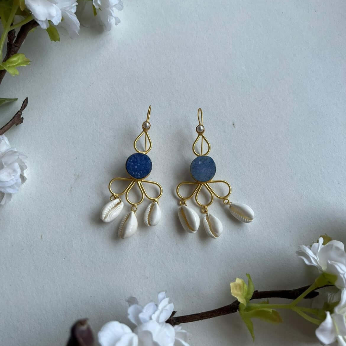 Ziya Oxidized Earrings for Women – Ethnic Silver Imitation Jewelry