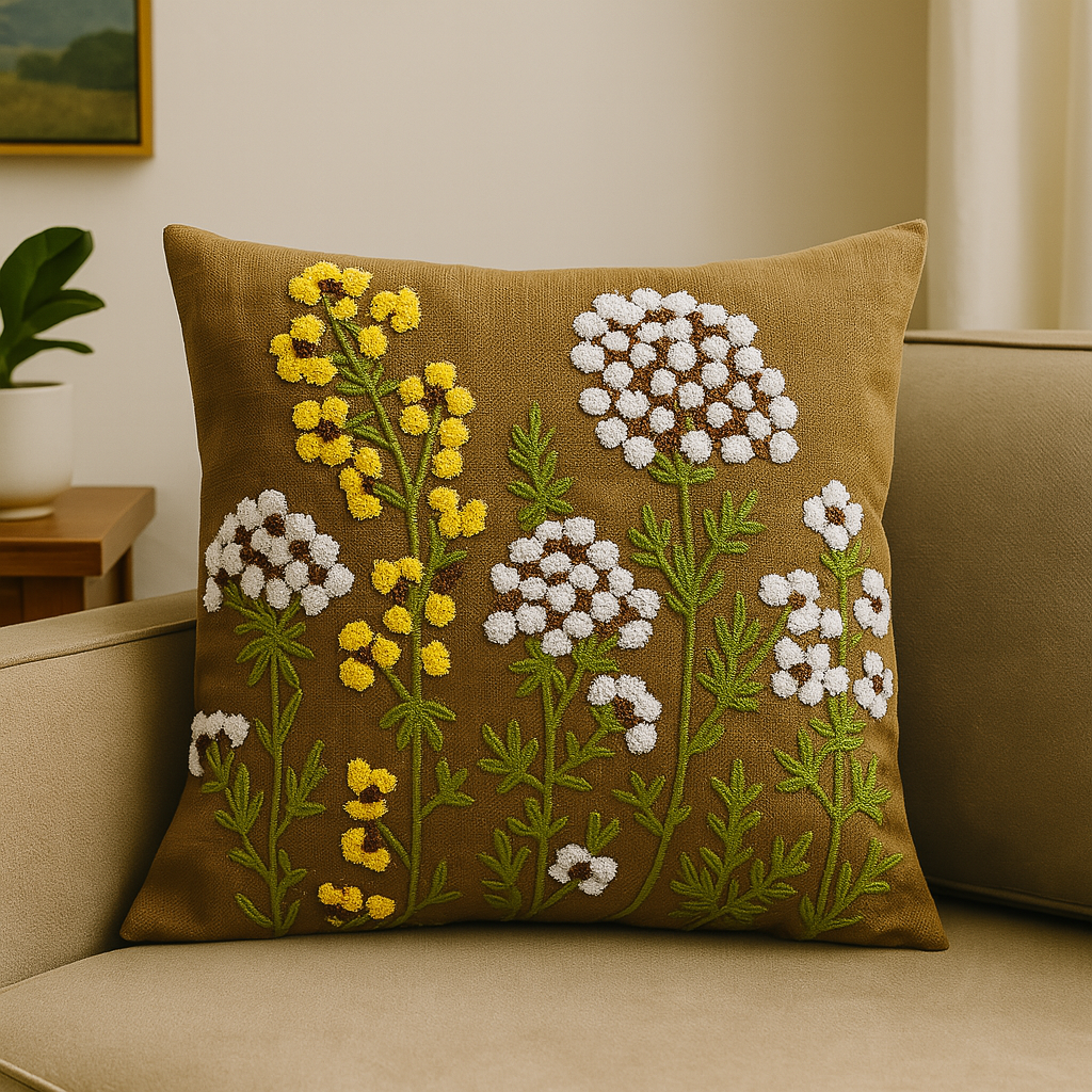 Floral Dreams Cushion Cover
