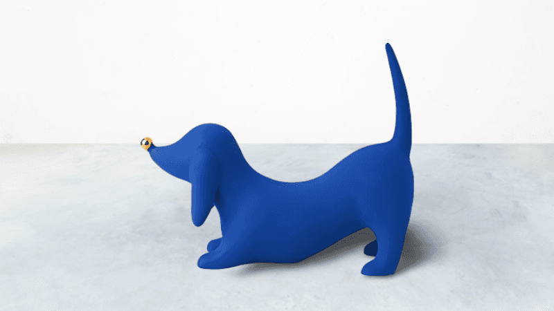 BLUE DURBIN DOG