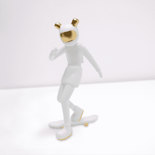 SKATING ASTRONAUT.